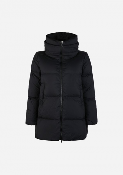 [HERNO]5F 여성 에코에이지 패딩 자켓 블랙